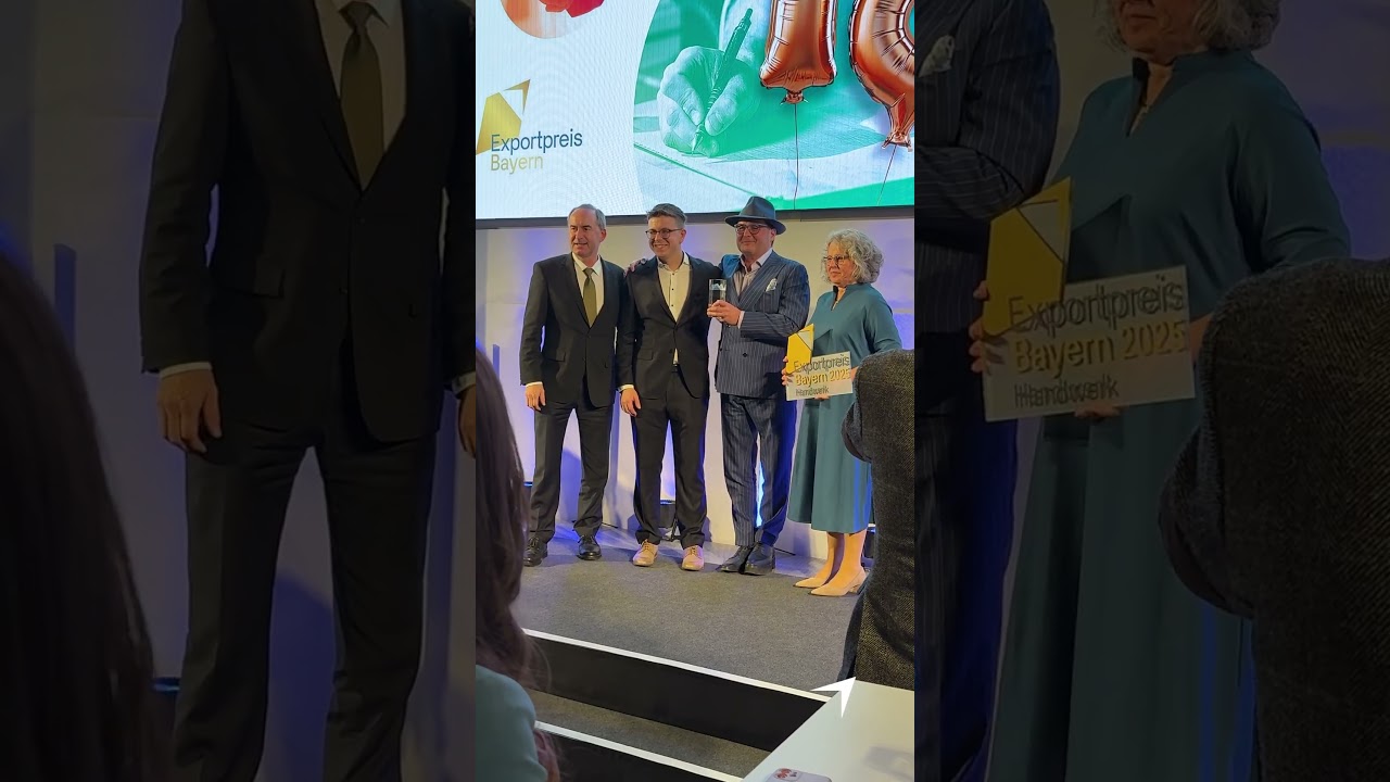 Verleihung Exportpreis Bayern 2025